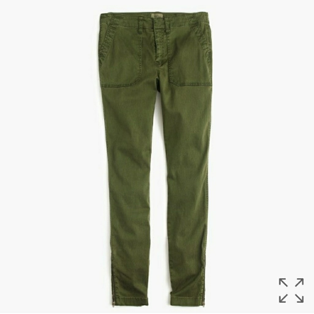 J crew skinny stretch cargo pant
